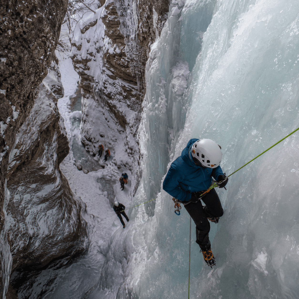 Canyoning de glace