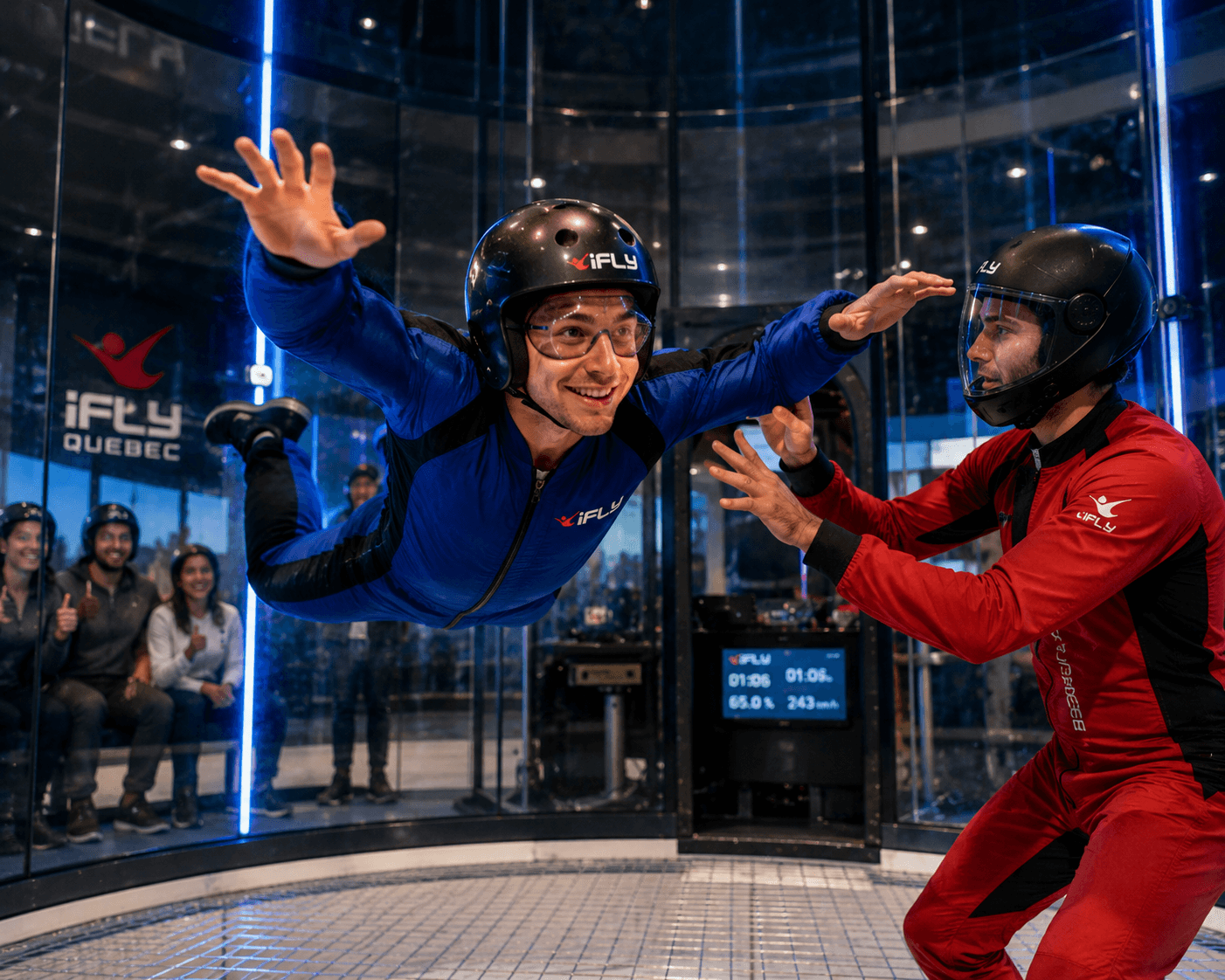 Simulateur de vol en chute libre