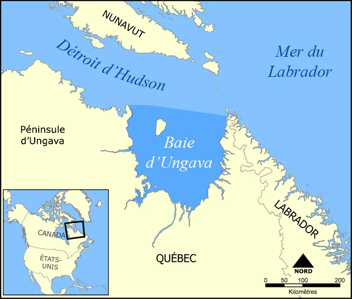 Kuujjuaq et la baie d'Ungava