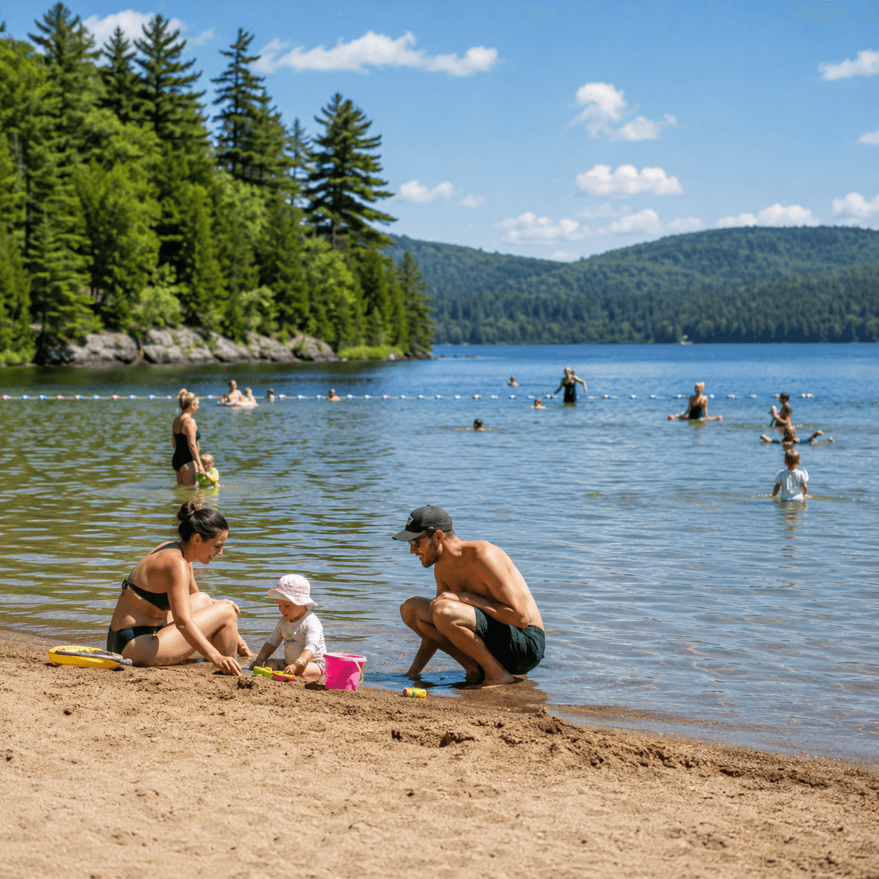Plage municipale de Témiscouata-sur-le-Lac (Cabano)