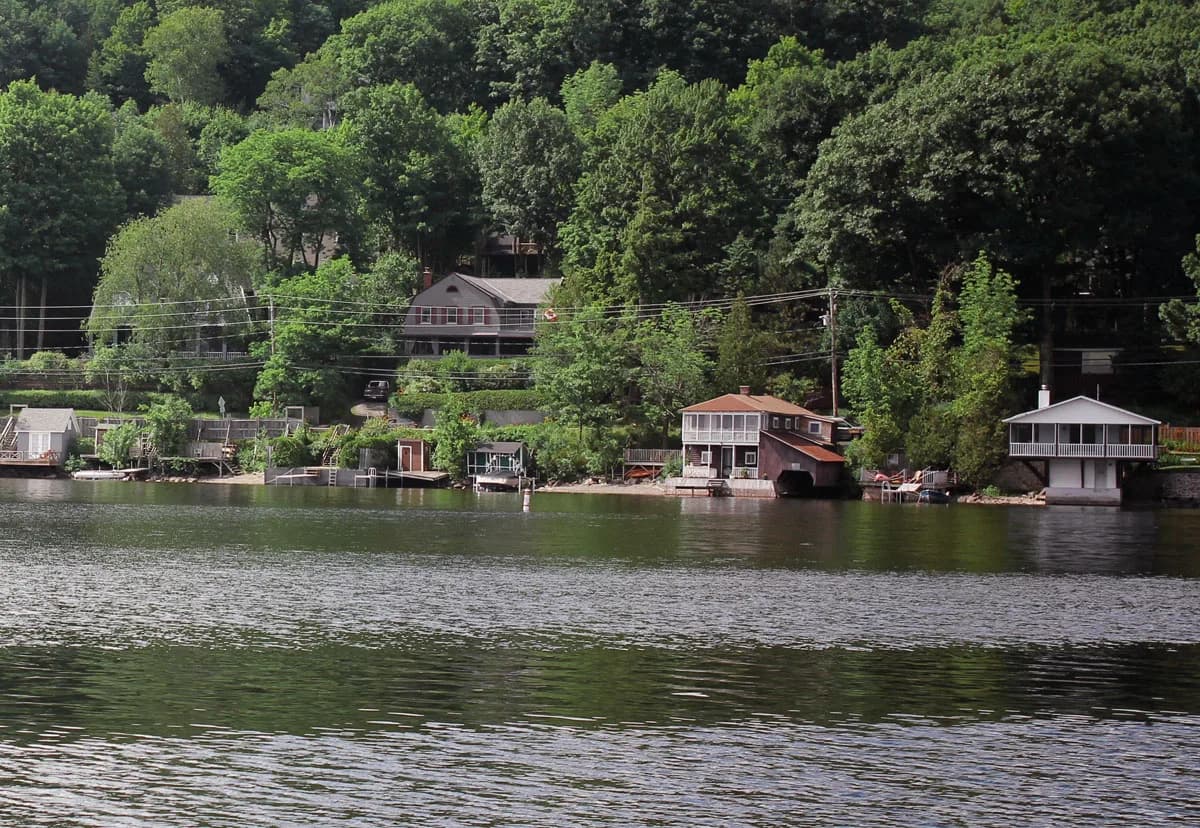 North Hatley et le lac Massawippi