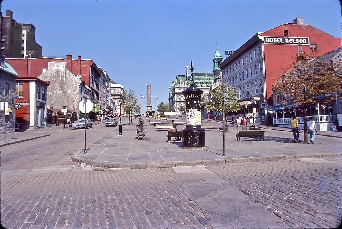 Vieux-Montréal et la Place Jacques-Cartier